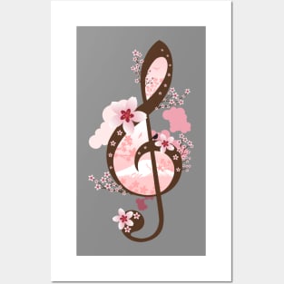 Cherry Blossom Music Posters and Art